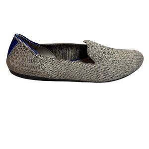Rothy's The Loafer Women's Size 8.5 Gray Textile Slip On Shoes RETIRED